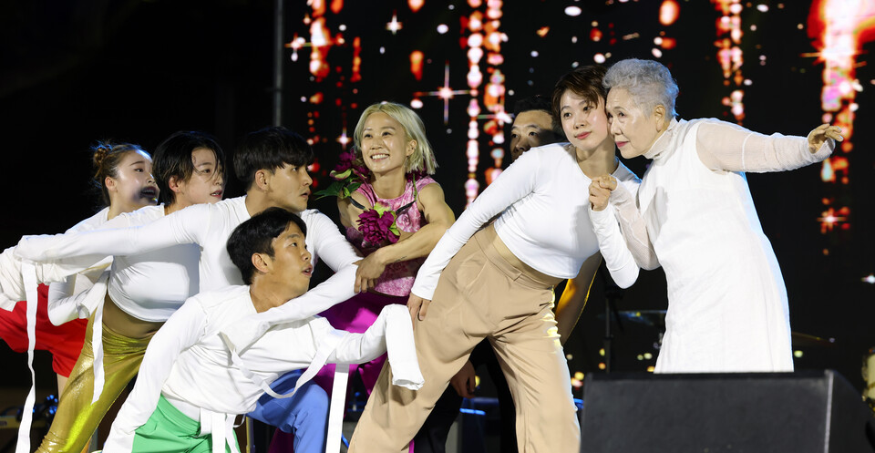 국내 최대 공연관광 페스티벌 '2022년 웰컴대학로' 개막식 모습 /문화체육관광부 제공