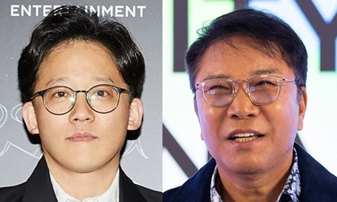 이성수(왼쪽) CEO와 이수만(오른쪽) 총괄프로듀서 등 경영권을 둘러싼 분쟁에 SM엔터테인먼트 내부 분위기가 뒤숭숭하다. /SM엔터테인먼트 제공