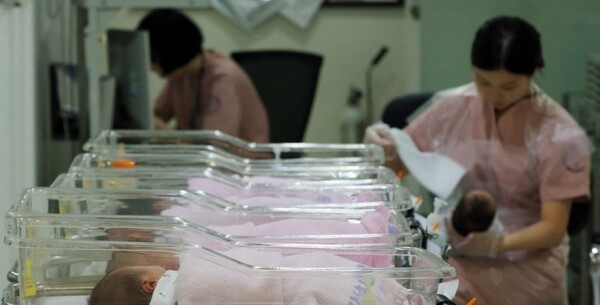 신생아실 모습 /연합뉴스