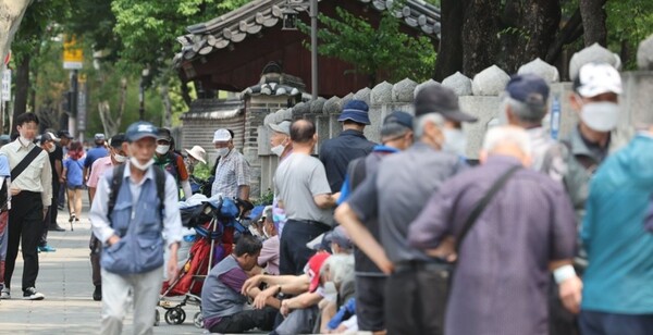 서울 종로구 탑골공원 거리 /연합뉴스