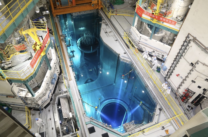 중국이 개발한 화롱 원자로 내부 전경 /중국핵공업집단공사