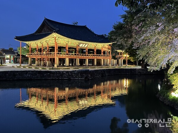 남원 광한루 야경 /사진=박재희