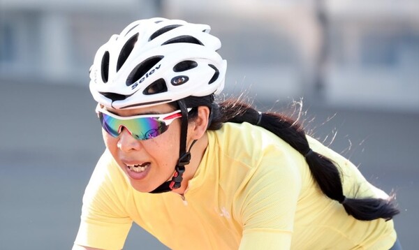성전환 여성 사이클 선수 나화린 /연합뉴스