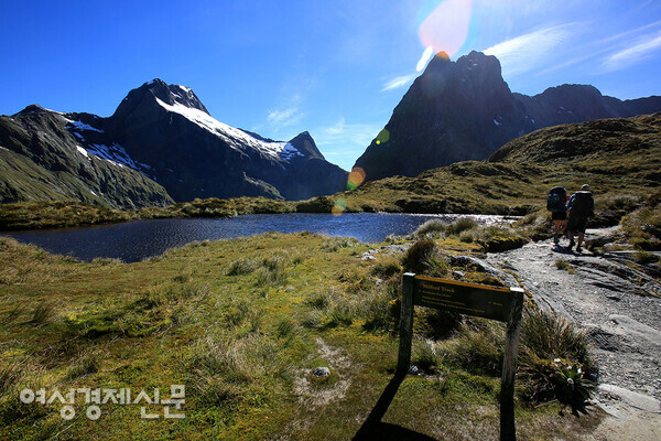 뉴질랜드 남섬 밀포드 트랙 /사진=박재희