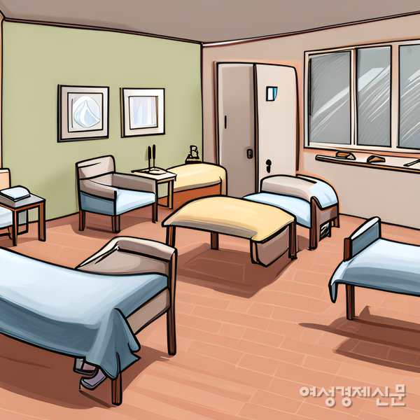 챗GPT가 그린 '치매 안심 병원' 이미지 /챗GPT