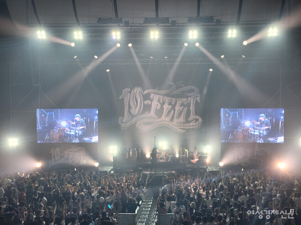 15일 KBS아레나서 '10-FEET(텐피트)' 단독 내한 공연이 진행됐다. /김혜선 기자