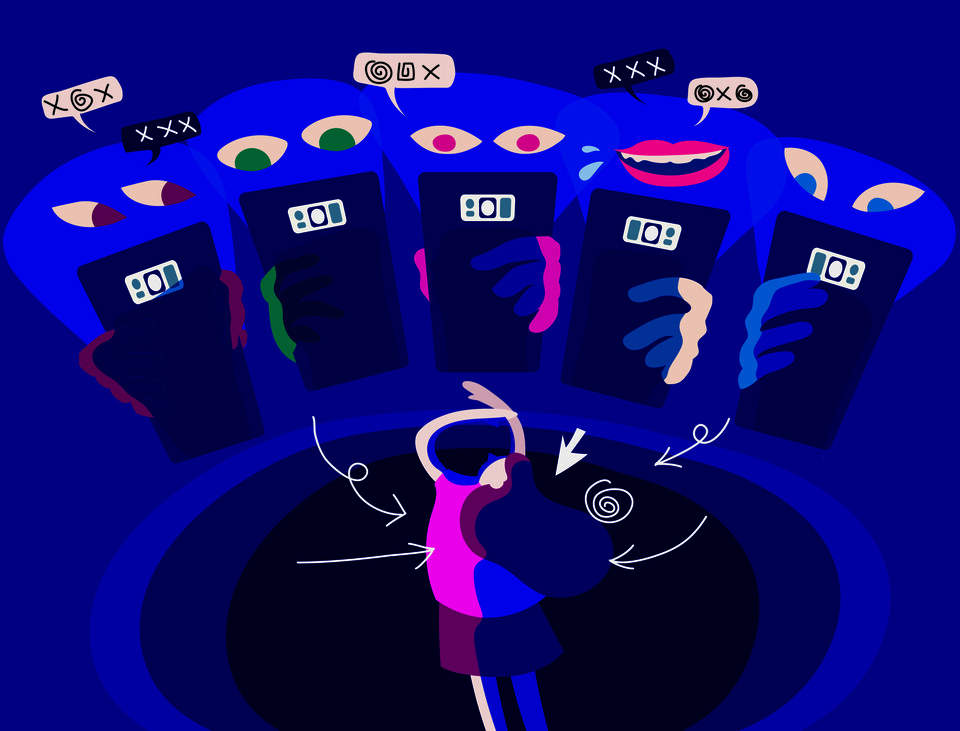 인터넷을 통한 가해자 신상 공개 등 대중의 사적 복수 행태가 만연하다. /Adobe Stock