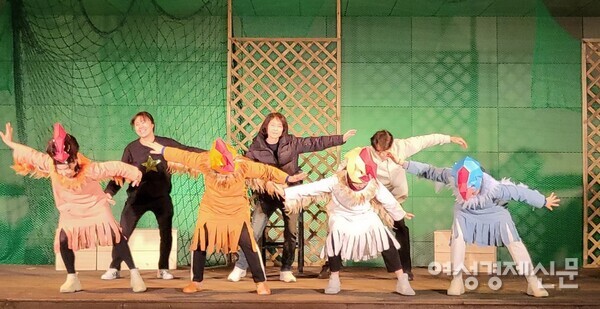 마지막 리허설 때 춤추는 모습 /사진=김정희