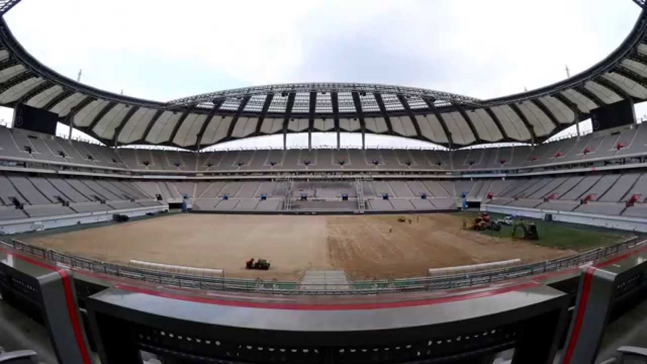 새만금 잼버리 'K팝 슈퍼 라이브'를 대체할 KBS2TV '뮤직뱅크' 생방송이 열릴 것으로 예상되는 서울 상암월드컵경기장. /FC서울