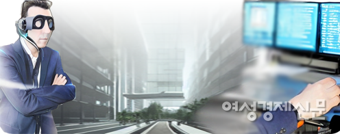 인공지능 그림 생성기 Deep AI가 그린 미래 기자와 언론사의 모습 /이미지 편집=김솔지