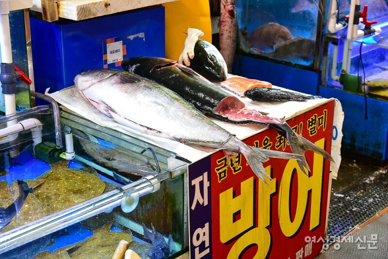 노량진수산시장의 가게.  /여성경제신문DB