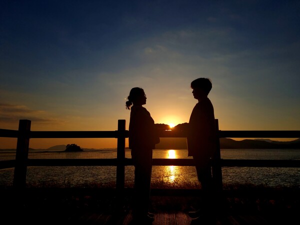 여행지에서의 이정민 님 커플 /이정민