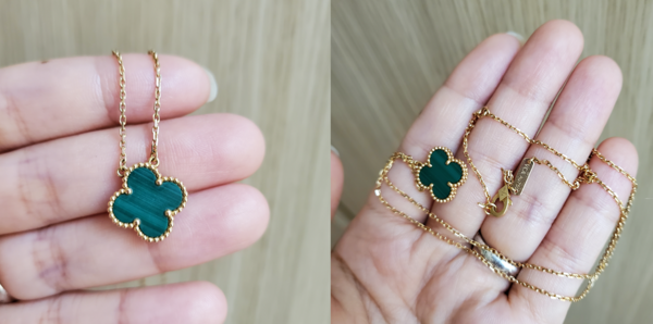 이은경 님의 반 클리프 아펠 행운석 목걸이 /이은경