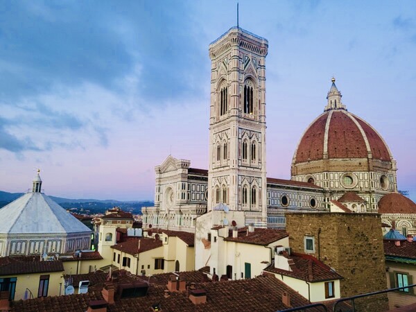 2023년 가을 이탈리아 피렌체를 대표하는 '산타 마리아 델 피오레 성당(일명 '피렌체 두오모 성당')'과 주변 도심. /사진=최익준