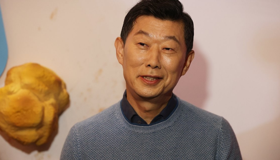 인터뷰하는 김홍국 하림그룹 회장 /연합뉴스