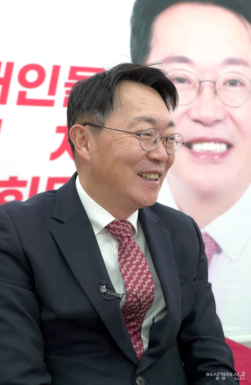 김현준 예비후보는 정치 도전의 이유로 권력을 향한 욕심이 아니라 오로지 국민을 위한 봉사 정신 때문임을 강조했다. /장세곤 기자