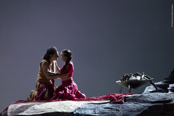   운명으로 다시 만난 레일라와 나디르 /사진=국립오페라단