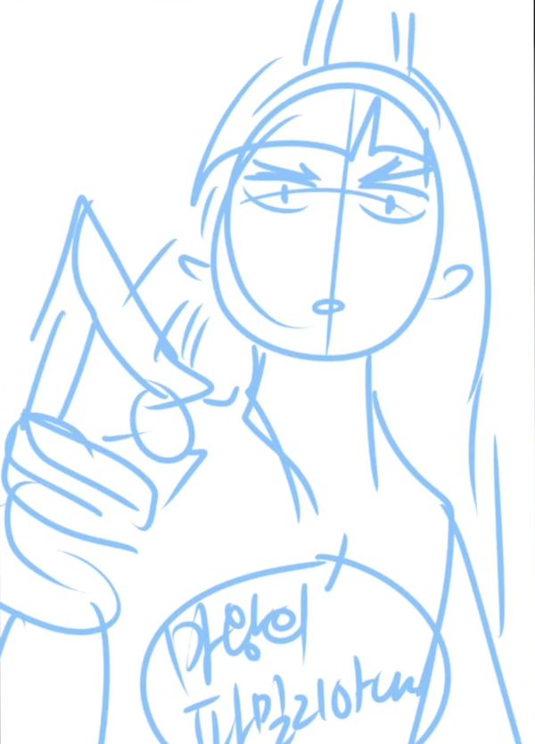 네이버웹툰 '시월드판타지' 의 한 장면 중 콘티 단계의 예시 / 유튜브 '진돌'