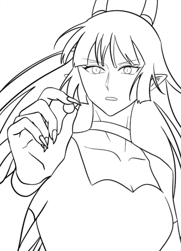 네이버웹툰 '시월드판타지' 의 한 장면 중 작화 단계의 예시 / 유튜브 '진돌'