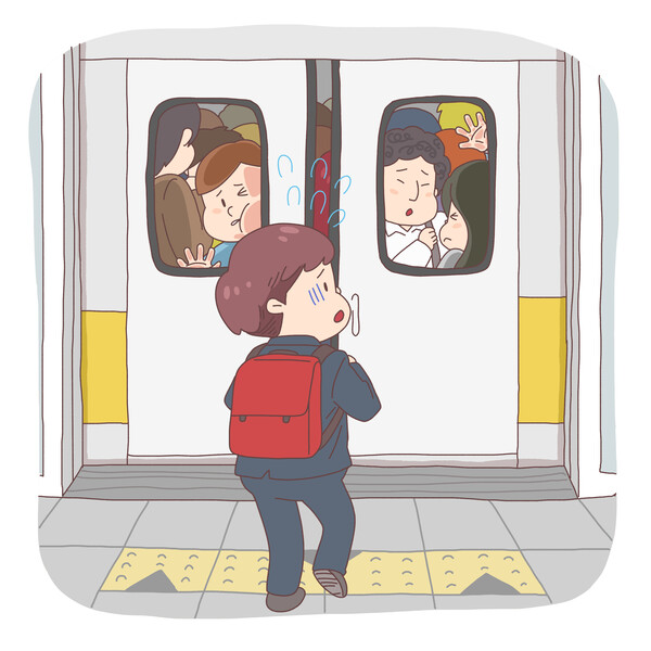 출근 시간대 전철을 탔다가 벌어진 해프닝은 오래오래 이야깃거리로 남아 웃음을 주었다. /게티이미지뱅크