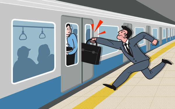  교통난으로 시작되는 사회인의 하루 /게티이미지뱅크