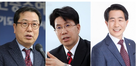 왼쪽부터 조광한 국민의힘 예비후보, 정재준 국민의힘 예비후보, 신원철 국민의힘 예비후보. /여성경제신문 DB