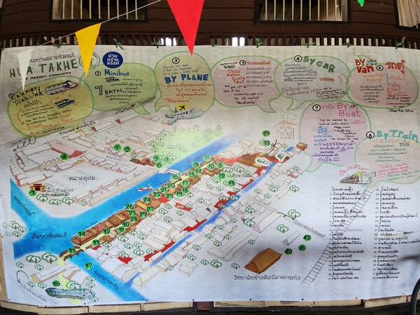 시장 골목에 있는 안내도. 지도가 없어도 발길 가는 대로 가면 된다. /박헌정