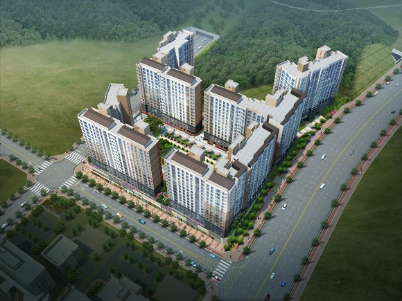 광교 두산위브 조감도 /두산중공업