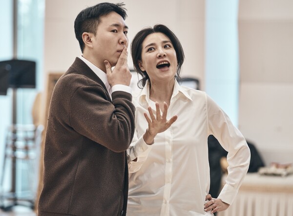 열띤 마음으로 오페라 공연을 준비하는 김선정 씨  국립오페라단 제공