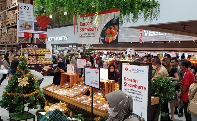 롯데마트 인도네시아 50호 세르퐁점 /롯데마트