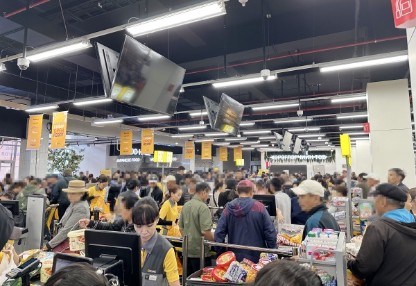 몽골 이마트 4호점 내부 모습 /이마트