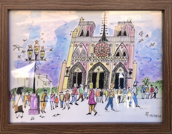 노틀담의 여행자들 /그림=최익준