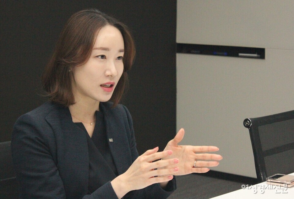 여경진 팀장은 미래에셋자산운용 연금전략팀을 이끌고 있다. /허아은 기자