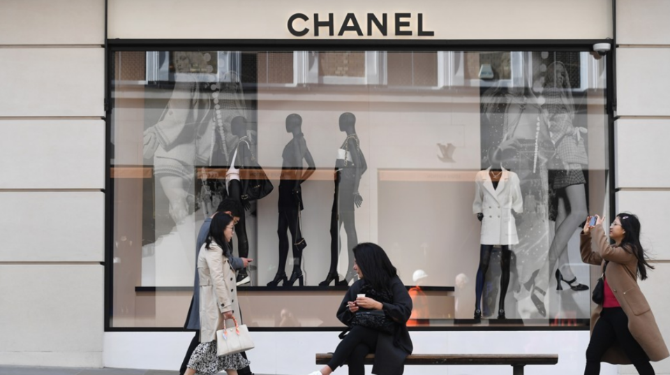 영국 런던의 고급 패션브랜드 상점가 /연합뉴스