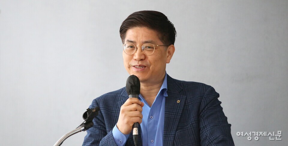 김진웅 NH투자증권 100세시대연구소 소장은 연금 투자의 중요성을 강조했다. /장세곤 기자