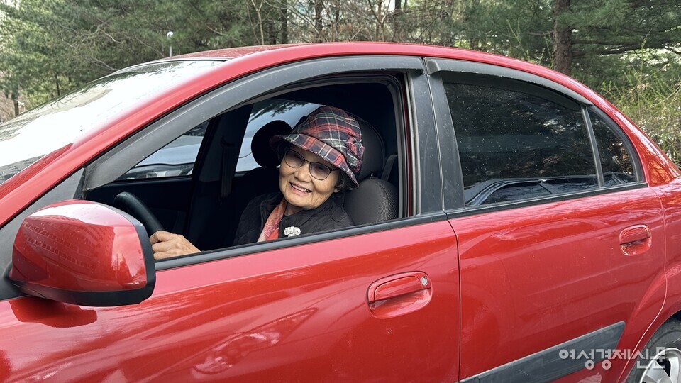 한 씨에게 운전은 주체적인 삶을 살 수 있게 해준 소중한 선물이라고 했다. /김정수 기자