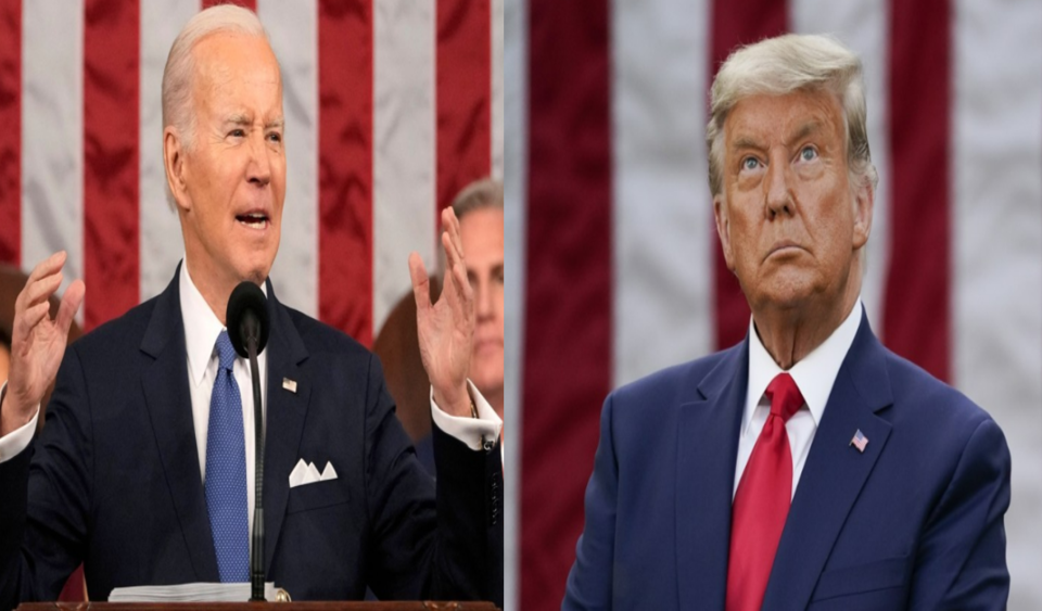 폴리티코가 조 바이든 대통령과 도널드 트럼프 전 대통령의 세대별 지지기반이 역전됐다는 분석을 내놨다. /AP=연합뉴스