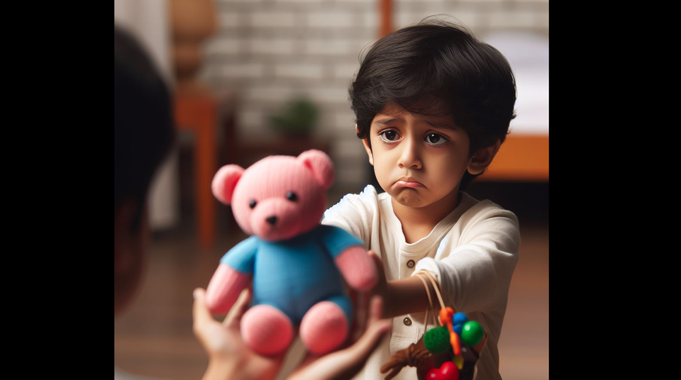 원래 성품이 착한 아이에게 착함을 강요하면 '호구'가 될 가능성이 높다. /bing image creator