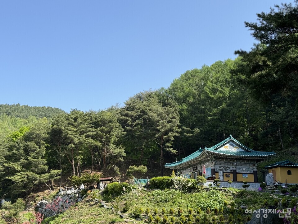 30일 여성경제신문이 강원도 원주시 치악산 자락 명경사 터에 위치한 자연치유센터 빛채움을 찾았다. /김현우 기자