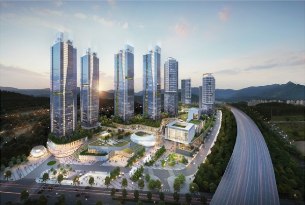 화성 동탄에 들어서는 2조 원 규모의 시니어타운. /LH