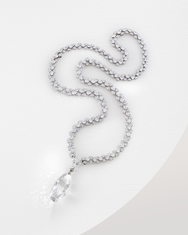 ‘브리올렛 오브 인디아’ 해리 윈스턴 다이아몬드와 다이아몬드 목걸이 /CHRISTIE'S IMAGES LTD. 2024