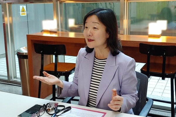 오페라 ‘죽음의 도시’의 드라마투르그 이용숙 씨 /사진=한형철 초빙기자