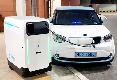 이동식 전기차 충전 서비스 /연합뉴스