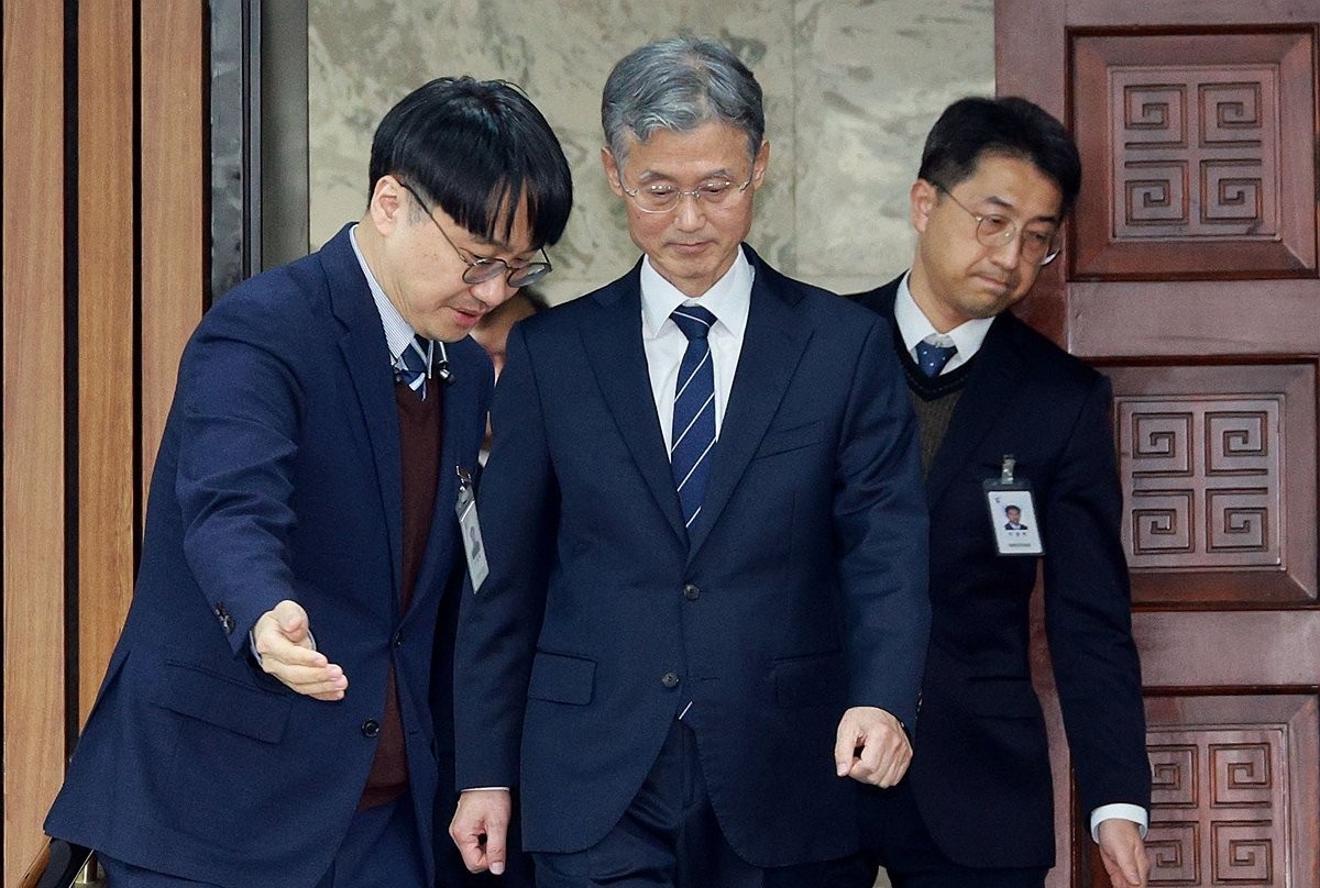 조희대 대법원장이 지난해 12월 5일 국회에서 열린 인사청문회에서 입장하고 있다. /연합뉴스