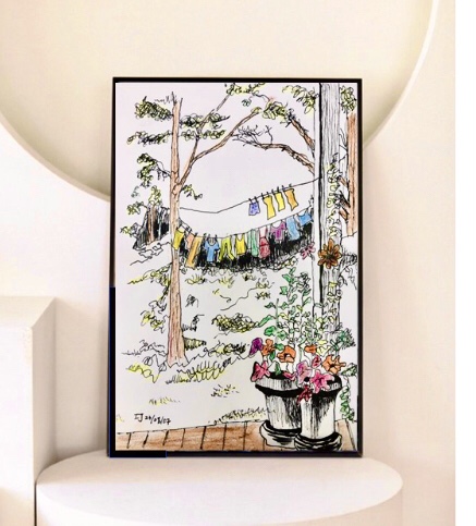 수채화 그림=최익준