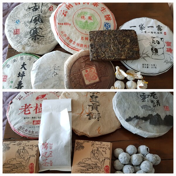 필자가 즐겨 마시는 보이차, 소규모인 이 브랜드에서만 해마다 수십 종류의 차를 출시하고 있으니 윈난성 전체로 보면 얼마나 많은 종류가 나오고 있는지 알 수 없다. /김정관