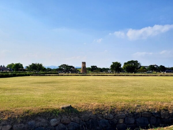 걷다 보니 돌연 나타난 첨성대 /사진=양은심