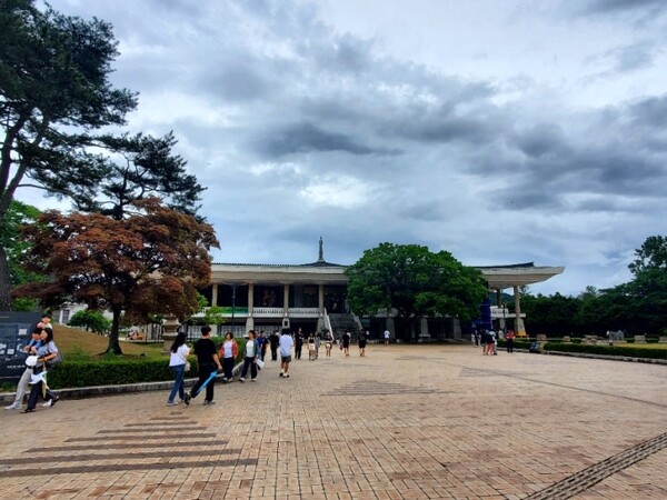 국립경주박물관. 이곳도 입장 무료여서 놀라웠다. /사진=양은심