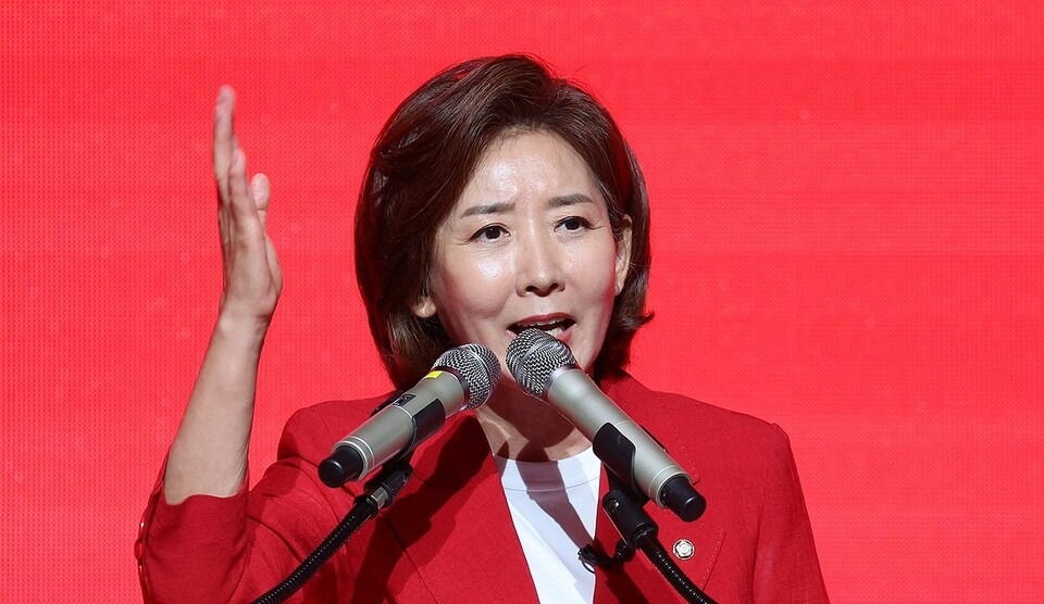 나경원 후보는 장단점이 뚜렷한 관상이다. /연합뉴스