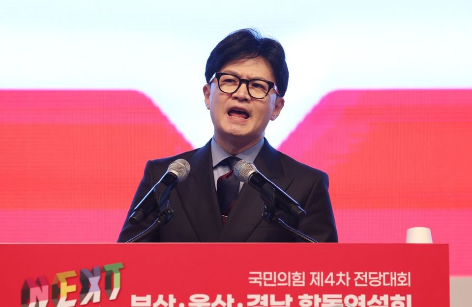 한동훈 후보는 재주가 많으나 과거에 비해 동력이 많이 상실된 상태다. /연합뉴스